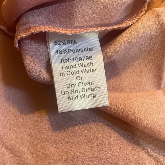 New Pretty Angel Pink,Baby doll dress, Tunic,Open shoulder,Ruffle,Large - Picture 8 of 12